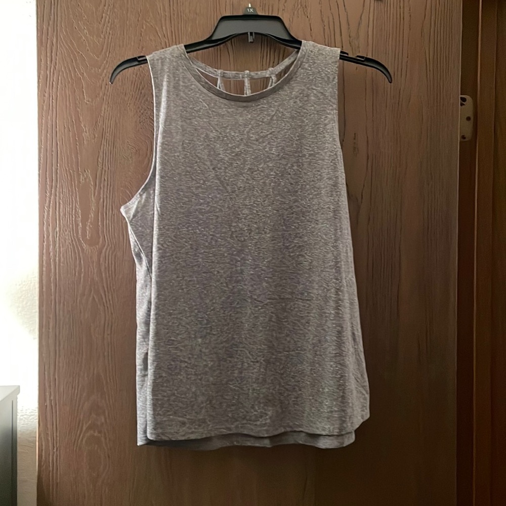 Size XL grey tank top.